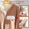 FACISACO Enjoy 2-in-1 Washable Reusable Lint Roller, Portable & Eco-Friendly, Ideal for Clothes, Furniture & Pets
