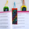 Winlyn 48 Sets 6 Styles Magic Color Scratch Bookmarks Craft Kits Rainbow Scratch Paper Art Sets for Kids Students Party Favors DIY Bookmarks Bulk with Scratching Tools Ribbons for Classroom Activities