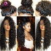 8A Brazilian 13X6 Lace Front Wigs Wet Wavy Beyonce Lace Front Human Hair Wigs Virgin Human Hair 150 density Top Lace Wigs Black Women(22 Inch,150 density,13x6 Lace Front Wig)