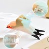 Acetate Swallow Women Hair Clips for Thin Hair,Bird Shape Claw Clips Cute Hair Accessories Fun Animal Claw Clip (green)