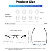 Pumier Blue-Light-Glasses-Men-Woman-Computer-Gaming Blue Light Blocking Glasses for Anti Glare Eyestrain