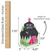 Big Dot of Happiness Let’s Go Glamping - Treat Box Party Favors - Camp Glamp Party or Birthday Party Goodie Gable Boxes - Set of 12