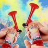 AOLIHAN 5pcs Mini Air Horn Hand Pump, Air Horn Noisemakers for Sporting Events, Celebrations, Fun Birthday Party Favors and Goodie Bag Fillers for Kids and Adults (Mini handheld air horn 5pcs)