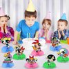 8Pcs Movie Girls Birthday Decorations Honeycomb Centerpieces, 3D NO-DIY Movie Girls Birthday Party Decorations Centerpiece, Movie Girls Party Decorations for Table Decorations Party