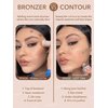 SHEGLAM Sun Sculpt Cool Toned Liquid Contour Stick Long Lasting Cream Bronzer Makeup - Soft Tan