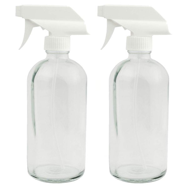 Grand Parfums EMPTY 8 Oz amber Plastic Soap Dispenser Bottles with White Lotion Pumps, for Gel, Soap, Shampoo, Body Lotion, Cream, Refillable (3 Bottles)