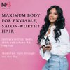 N+B Hold the Volume Set - Curl Cream + Styling Gel | Made w/Blue Agave Oil | Paraben-Free, Sulfate-Free | For All Hair Types & Textures