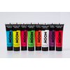 Moon Glow - Blacklight Neon UV Hair Gel - 0.67oz Intense Pink – Temporary wash out hair color - Spike and Glow!