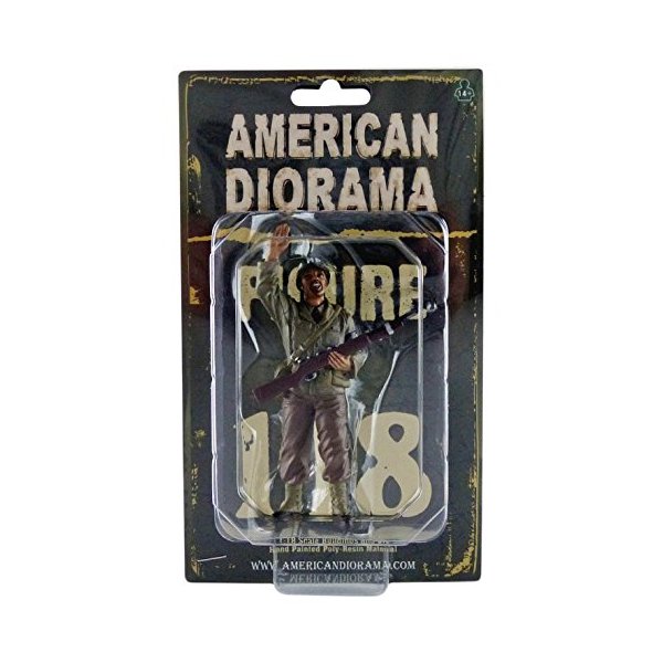 American Diorama WWII Military Police Figure I for 1:18 Scale Models 77414
