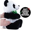 Prextex 13" Plush Panda Bear Zippered Carrier & 3 Cubs Plushies | Soft Panda Bear Stuffed Animal, Panda Plush Toy, Stuffed Panda Toys, Kid Toy, Pillow | Birthday Gifts, Panda Gifts for Girls&Boys