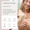 Lizush Luxury Spa Gifts for Women - 6 Piece Lavender Relaxation Spa Gift Baskets for Women, Care Package for Women, Spa Kit Gift Box Bath Sets, Self Care Gifts Set For Wife - Happy Birthday