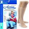 Activa 20-30 mmHg Soft Fit Knee High Socks with Closed Toe, Black, Small