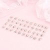 YISSION 40Pcs Mini Rhinestone Hair Clips Sparkly Crystal Hair Pins Small Decorative Hair Clips Wedding Hair Barrettes Silver Hair Clips Bridal Hair Accessories for Girls Women