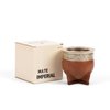 MATEROS Premium Yerba Mate Cup - Elegant, Functional & Durable Design - Eco-Friendly & Stylish Mate Cup Suitable for Smooth Drinking Experience - Ceramic Imperial (11 ounces)