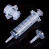 Frienda Large Plastic Syringe 4 Pack Measuring Syringe Tools Dispensing Multiple Uses(60 ml)