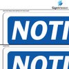 OSHA Notice Sign - Organic Only | Rigid Plastic Sign | Protect Your Business, Construction Site, Warehouse & Shop Area | Made in The USA
