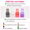 Hair Oil Applicator Bottle with Scalp Massager, Root Comb Applicator for Hair Growth and Oiling (Transparent White)