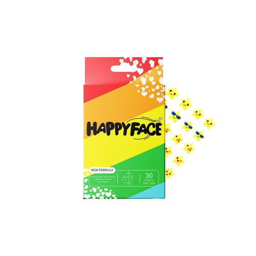 Star Faces Acne Patches, Hydrocolloid Pimple Patch For Face, Centella, Calendula, Niacinamide Pimple Patches, Yellow Stars Pimple Patch Party Pack 24 Count, All Skin Types
