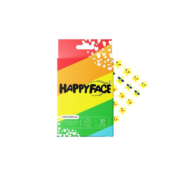 Star Faces Acne Patches, Hydrocolloid Pimple Patch For Face, Centella, Calendula, Niacinamide Pimple Patches, Yellow Stars Pimple Patch Party Pack 24 Count, All Skin Types