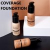 Foundation Full Coverage Liquid Foundation Cream - Lightweight Concealer - Suitable for All Skin Types (cheese 03)