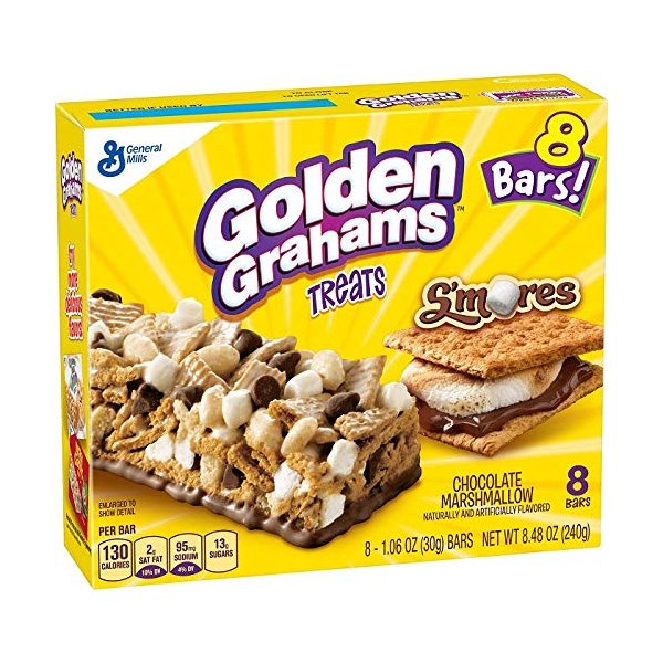 General Mills Breakfast Cereal Bars 6.8oz (Golden Grahams)