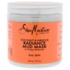 Shea Moisture Coconut & Hibiscus Radiance Mud Mask for Unisex, Dull Skin, 6 Ounce