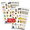 Star Wars Party Favors for Boys & Girls Bundle ~ 12 Pack Star Wars Sticker Sheets for Kids Birthday Party Goodie Bags | Star Wars Party Supplies