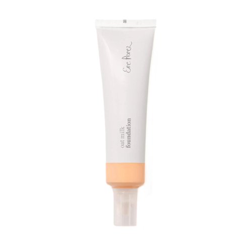 Ere Perez - Natural Oat Milk Foundation | Vegan, Cruelty-Free, Clean Beauty (Honey, 1 fl oz | 30 ml)