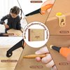 ZLemma Cardboard Construction Kit for Kids 425 Piece for Family & Team Cardboard Crafting Activities, Inventable Cardboard Cutter for Kids with Scoring Wheel, Screws Cardboard Building Tools Toolkit
