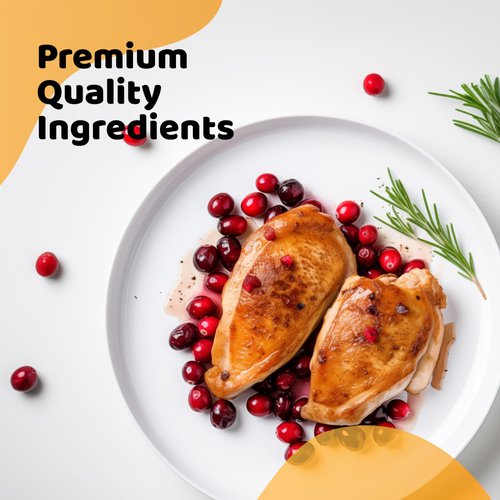 iPaw Soft Cat Treats for Indoor Cats, Healthy Kitten Snacks with Probiotics, Grain Free, Easy to Digest (Chicken and Cranberry)