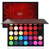 35 Color Studio Eyeshadow Palette, Pop Makeup Inner Artist Matte Shimmer Luminous Velvet Texture Pressed Colors Powder Creamy Eye Shadow Blendable Natural Makeup Palette