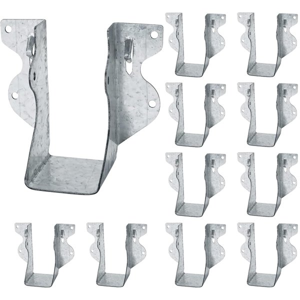 LukLoy 2x4 Joist Hanger 20 Gauge Galvanizing Face Mount Joist Hangers for Wood, 10 Pack