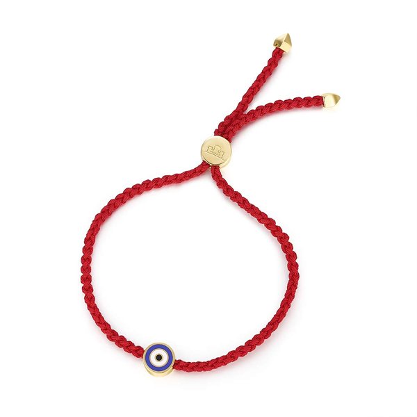 Obidos Evil Eye Bracelet Red String Kabbalah Protection Handmade Adjustable Bracelet For Women Men Boys Girls (Red)
