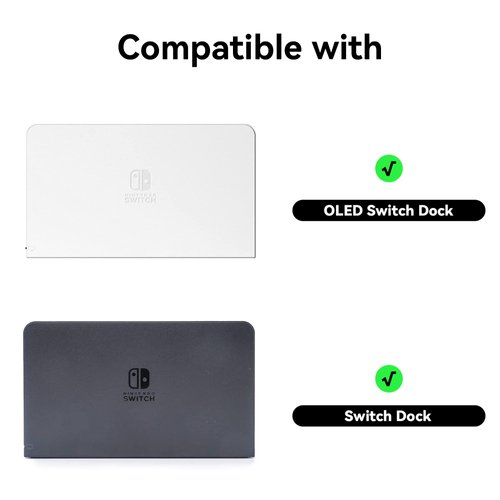 GeekShare Soft Silicone Faceplate Cover for Nintendo Switch/OLED Charging Dock, Anti-Scratch Dock Cover- Star Wings Series (Pink)