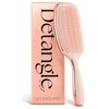 Lily England Curly Hair Brush for Detangling & Styling - Pain-Free Curl Brush for Wet & Dry Hair With Flexible Bristles - Easy to Hold Hair Brush for Curly Hair Women 3c to 4c Hair, Rose Gold