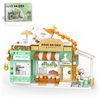 Tenhorses Cute Coffee Shop Building Set, City Cafe House Building Kit for Girls 6-12, Street View Simulation Architecture Café Toys Idea Gift for Kids (315Pcs)