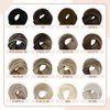 Fshine Tape in Hair Extensions Human Hair Color 60 Platinum Blonde Seamless Skin Weft Tape Ins Human Hair Extensions 20 Pcs Pu Tape in Hair Extension White Tape Adhesive in Extensions 50 Grams