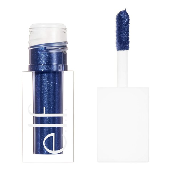 e.l.f. Liquid Glitter Eyeshadow, Long Lasting, Quick-Drying, Opaque, Gel-Based Eyeshadow For Creating High-Impact, Multi-Dimensional Eye Looks, Ocean Eyes, 0.10 Fl Oz