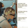 Metal Star Snap Hair Clips Yellow Cute Small Hair Barrettes Y2K Star Hair Clips Hair Access Non-slip Hollow for Kids Hairpin Lovely Star Headpieces for Everyday Fashion and Party 10PCS