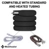 2 Pack CPAP Hose Cover Tube Covers Compatible with All RSM and PR Standard or Heated Tubing-Full Length Zipper&Light Weight&Insulate-6 Foot(Pack of 2). Great Value Supplies by Medihealer.