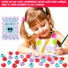 28PCS Valentines Day Heart Stress Balls with Cards Stress Relief Face Squeeze Toys for Kids' Toddlers Valentine Party Favors,Valentines Gift,Party School Supplies,Classroom Exchange