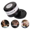 Uonlytech Neck Strips Dispenser, Neck Roll Paper Box Paper Barber Neck Strips Holder Neck Cover Paper Container with Suction Cup Base for Salon Haircut