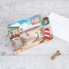 Designer Greetings Red Farm Studios Boxed Christmas Cards, Greetings from the Beach (Box of 18 Nautical/Coastal Holiday Cards with White Envelopes) (125-00844-000)