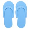Tbestmax 24 Pair Disposable Flip Flops, Random Color Foam Slippers for Foot Spa Pedicures in Kid Party with 24 Pair Toe Separators Bulk