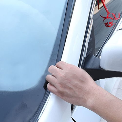 Car Sunroof Seal Car Windshield Seal Strip,22 Ft Windshield Rubber Seal,Car Weather Stripping T Shape Sealing Strip,Automotive Door Sealing Strip,Windshield Trim Stripping for Car Roof Front Rear