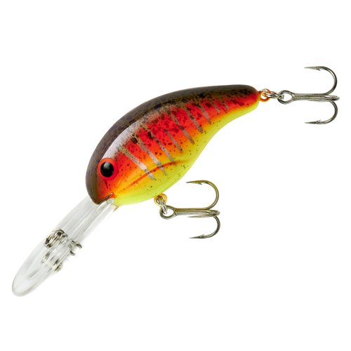 BANDIT LURES Series 300 Crankbait Bass Fishing Lures, Fisghing Accessories, Dives to 12-feet Deep, 2', 1/4 oz, Wild Thing, (BDT3D23)