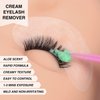 LASHVIEW Eyelash Extension Remover Cream, Eyelash Adhesive Remover, Professional Eyelash Extensions Remover for Salon(ALOE 0.51fl.oz/15ml)