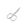 CRUZE Nail Scissors – Cuticle Extra Fine Curved Scissors for Manicure, Eyelashes, Eyebrow, Toenail, Finger Nail, Nose Hair – Nail Tip Scissor for Grooming – Tijera