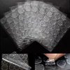 OwlkOrmy Thin Breathable Adhesive Tabs Fake Nail Glue Sticker 10 Sheets Super Sticky Double Sided Tips (Germany Jelly Gel) Flexible for Acrylic False Nails Manicure Tape (Clear 240 pcs)