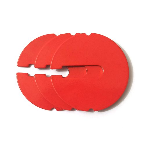 Table Inserts (Pack of 3) for 14" Band saws or Scroll saws,Diameter: 2.5 in, Thickness: 0.1 in.(Please make sure this is your size)